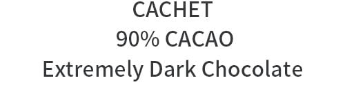 CACHET 凱薩 90%巧克力100G