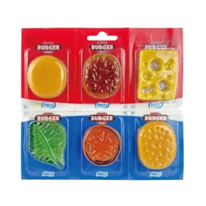 VIDAL維多寶碳烤漢堡造型軟糖