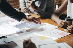 Diverse business team Diverse business team